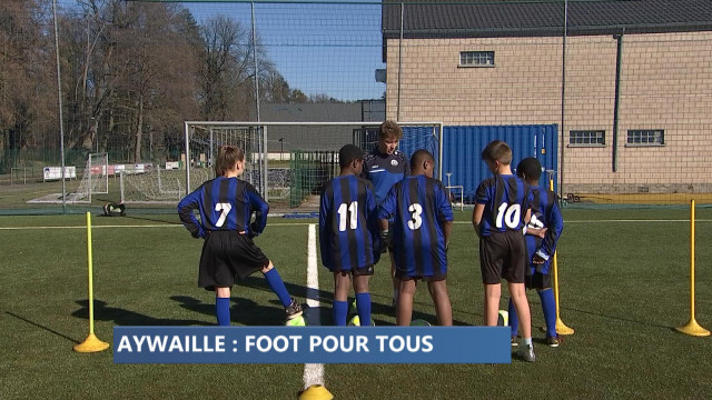 Aywaille: l'intégration de jeunes réfugiés par le football