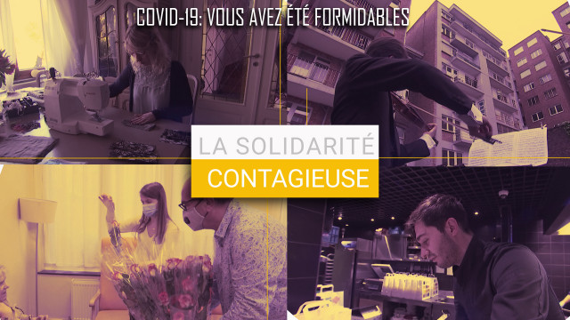 La Solidarité Contagieuse, quand les Liégeois s'entraident face au Covid19