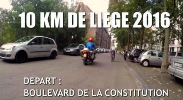 Embarquez avec le mesureur officiel des 10 km Liège (vidéo)