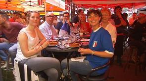 Liège : les supporters français ravis
