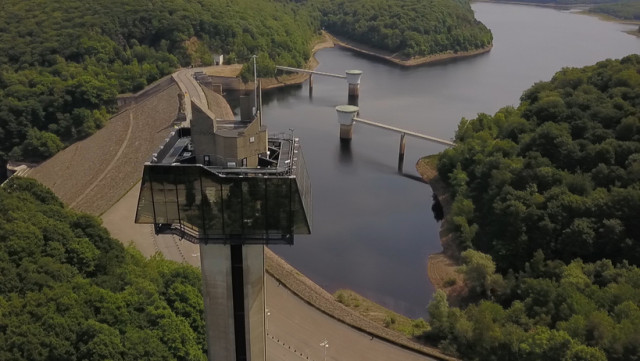 Vu du Ciel de l'été : 5 lacs de barrage en Province de Liège