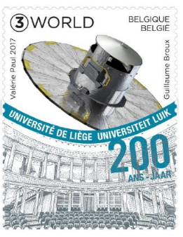 timbre  ULG 200 ans