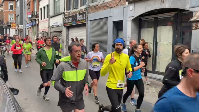 15km de Liège: plus de 7000 personnes au pas de course !