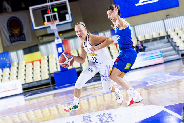 Julie Allemand sélectionnée dans le 5 majeur du championnat de France de basket ball