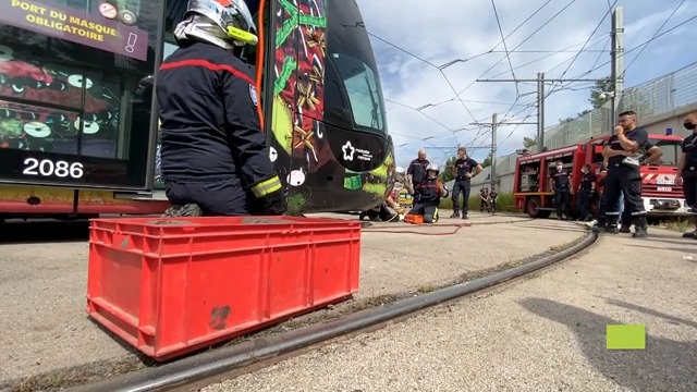 Tram En Commun S3#34 - Les pompiers et le tram 