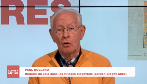 Boite à livres: Paul Bolland, Histoire du vélo dans les villages blegnytois (Edition Blegny-Mine)