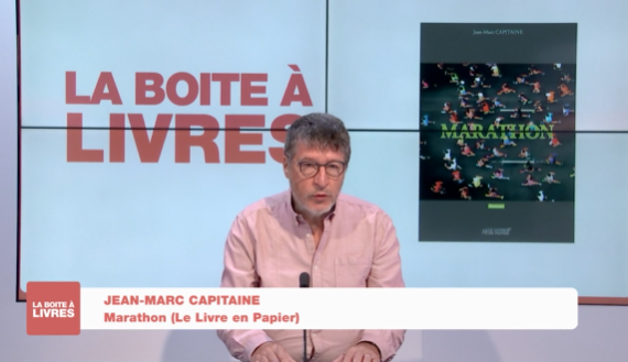 Boite à livres: Jean-Marc Capitaine, Marathon (Le livre en papier)