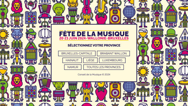 La 40e Fête de la Musique fera vibrer la Belgique francophone du 20 au 23 juin