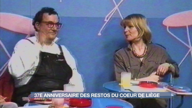 37 ans des Restos du Coeur de Belgique : l'interview de Coluche à Liège