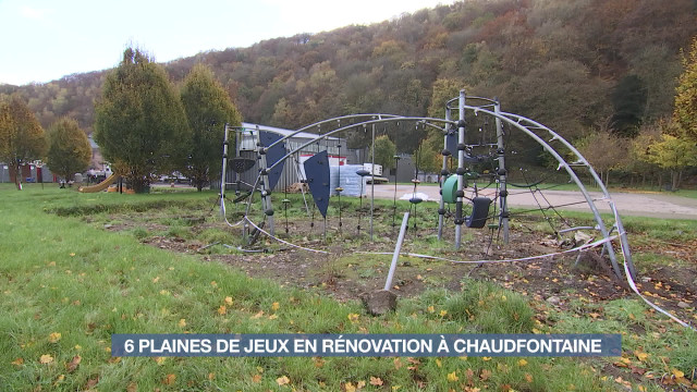 6 plaines de jeux seront rénovées à Chaudfontaine