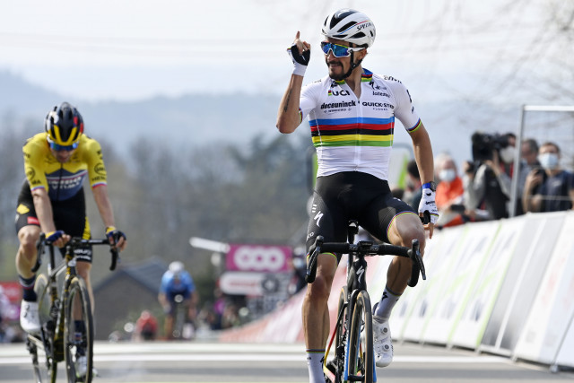 85 ème Flèche Wallonne : Alaphilippe signe une troisième victoire 