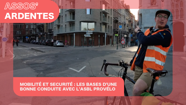 Assos' Ardentes : revoir le code de la route avec Provélo dans la circulation liégeoise