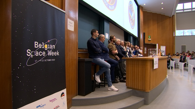 Belgian Space Week : 600 élèves rencontrent des astronautes de la NASA