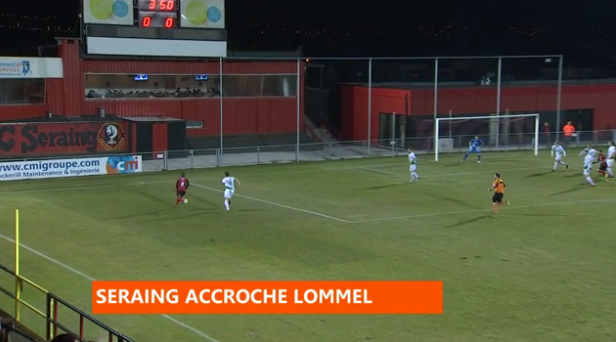 Football : Seraing - Lommel