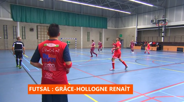 Futsal: Grâce-Hollogne - Hoeselt