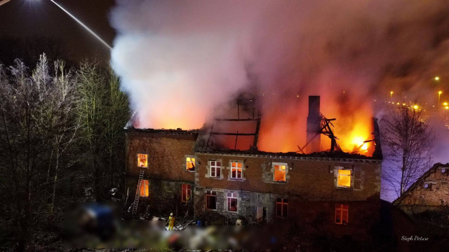Hermalle-sous-Huy : Incendie de la ferme aux deux tours