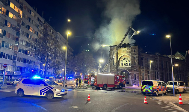 L'hôpital de Bavière à nouveau la proie des flammes
