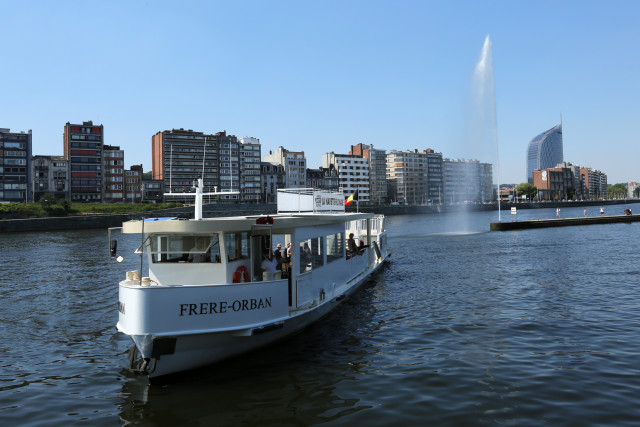 Le Frère Orban, nouvelle navette fluviale sur la Meuse à Liège