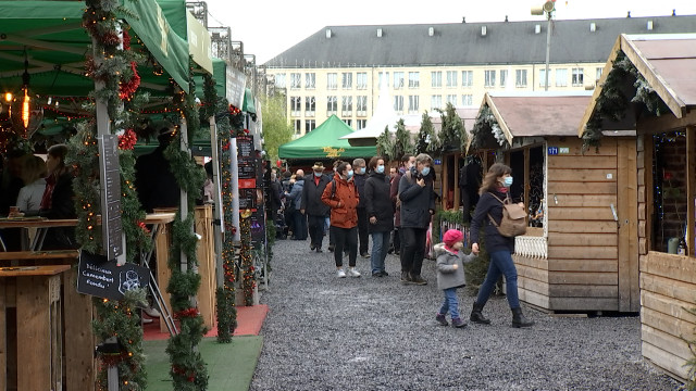 Le marché de Noël de Liège reste ouvert et rien ne change