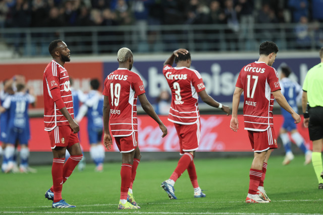 Le Standard assomé par La Gantoise en sept minutes (3-1)