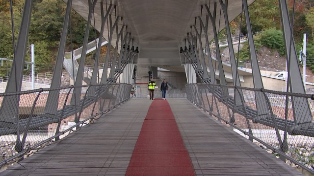 Pont de Tilff : passerelle ouverte le 10 novembre
