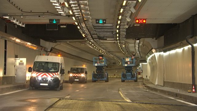 Réouverture du tunnel de Cointe le 28 août