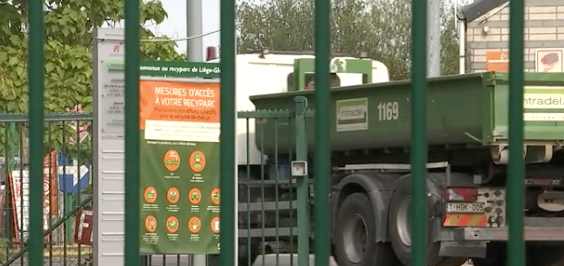 Seraing : Intradel ferme le recyparc de la rue Marnix  pour cause d'insécurité 